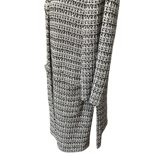 St. John Longline Tweed Blazer Jacket 3/4 Sleeves Women’s Sz 12 Designer Classic - Picture 16 of 16